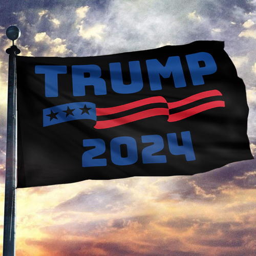 TRUMP 2024 B&R Flag