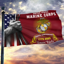 Load image into Gallery viewer, 250th Anniversary Marine Corps Flag