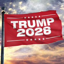 Load image into Gallery viewer, Trump 2028 Red Flag