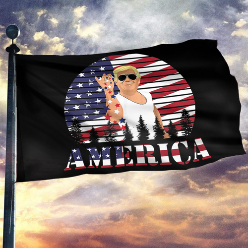 Trump Bae Flag