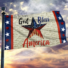 Load image into Gallery viewer, God Bless America - We The People Flag