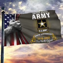 Load image into Gallery viewer, 250th Anniversary Of The Army Flag