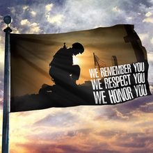 Load image into Gallery viewer, We Honor You Flag