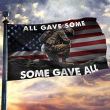 Load image into Gallery viewer, All Gave Some, Some Gave All USA Flag