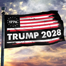 Load image into Gallery viewer, Trump 2028 (1776) Flag