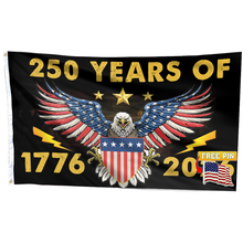 Load image into Gallery viewer, Navy Defending Freedom Since 1775 Flag with FREE American Pin