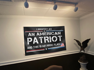 I Identify As An American Patriot Flag