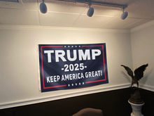 Load image into Gallery viewer, Trump 2025 KAG Flag