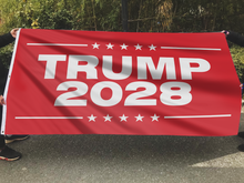 Load image into Gallery viewer, Trump 2028 Red Flag