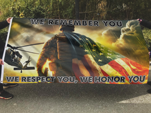 Load image into Gallery viewer, We Respect, We Honor You Flag
