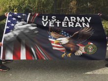 Load image into Gallery viewer, U.S. Army Veteran Flag