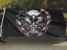 Load image into Gallery viewer, Eagle Through American Flag