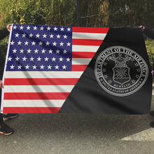 Load image into Gallery viewer, Air Force Seal Logo Flag