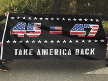 Load image into Gallery viewer, 45 47 Trump USA Flag