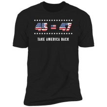 Load image into Gallery viewer, 45 47 take America Back T-Shirt