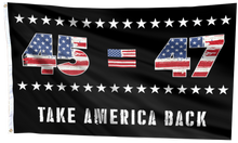 Load image into Gallery viewer, 45 47 Trump USA Flag