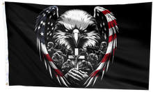 Load image into Gallery viewer, Eagle Through American Flag