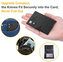Load image into Gallery viewer, Men Credit Card Tool Knife Set 18 in 1 Gadgets for Men