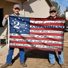 Load image into Gallery viewer, This Well Defend 2nd Amendment Vintage American Flag