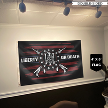 Load image into Gallery viewer, Don't Tread On Me Liberty Or Death Flag