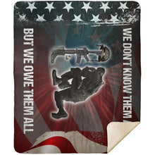 Load image into Gallery viewer, We Don't Know Them All Premium Mink Sherpa Blanket