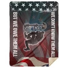 Load image into Gallery viewer, We Don't Know Them All Premium Mink Sherpa Blanket