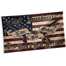 Load image into Gallery viewer, 2A LNO Keep and Bear Arms Flag