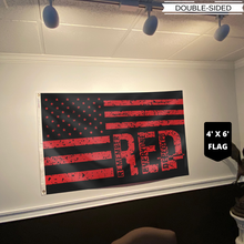 Load image into Gallery viewer, Remember Everyone Deployed American Flag