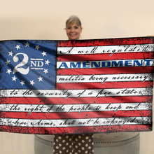 Load image into Gallery viewer, This Well Defend 2nd Amendment Vintage American Flag