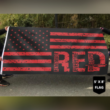 Load image into Gallery viewer, Remember Everyone Deployed American Flag