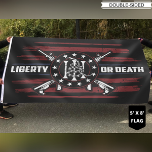 Don't Tread On Me Liberty Or Death Flag