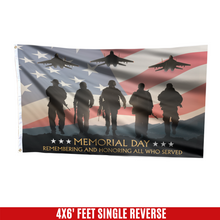 Load image into Gallery viewer, Memorial Day Flag - Remembering And Honoring All Who Served