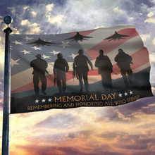 Load image into Gallery viewer, Memorial Day Flag - Remembering And Honoring All Who Served