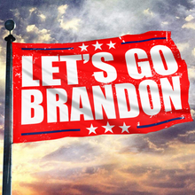 Load image into Gallery viewer, Let's Go Brandon Rally Flag