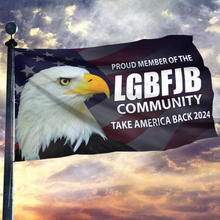 Load image into Gallery viewer, Proud Member of the LGBFJB Eagle Flag