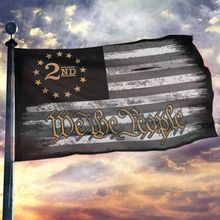 Load image into Gallery viewer, We The People - Gold - 2nd Amendment Flag