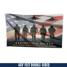 Load image into Gallery viewer, Memorial Day Flag - Remembering And Honoring All Who Served