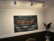 Load image into Gallery viewer, We The People - Camo Orange Flag