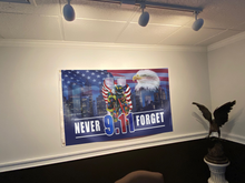 Load image into Gallery viewer, Firefighter - 9.11 - Never Forget Flag