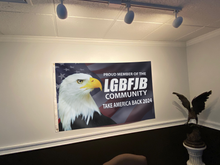 Load image into Gallery viewer, Proud Member of the LGBFJB Eagle Flag