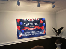 Load image into Gallery viewer, Thank You To Our Heroes Flag