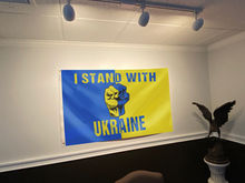 Load image into Gallery viewer, I Stand with Ukraine Flag