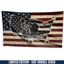 Load image into Gallery viewer, Limited Edition - Fallen Heroes Flag