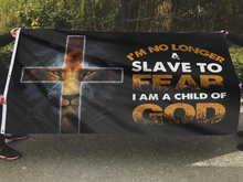 Load image into Gallery viewer, I'm No Longer A Slave To Fear Flag