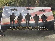 Load image into Gallery viewer, Memorial Day Flag - Remembering And Honoring All Who Served