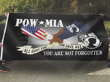 Load image into Gallery viewer, POW MIA Flag