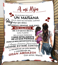 Load image into Gallery viewer, A Mi Hija | Más Valiente Blanket