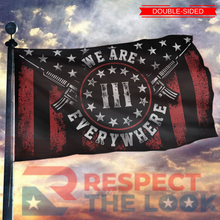 Load image into Gallery viewer, Don't Tread On Me We Are Everywhere Flag