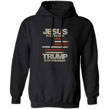 Load image into Gallery viewer, Jesus Is My Savior Trump Is My President Apparel