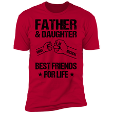 Load image into Gallery viewer, Father & Daughter Personalized T-shirt